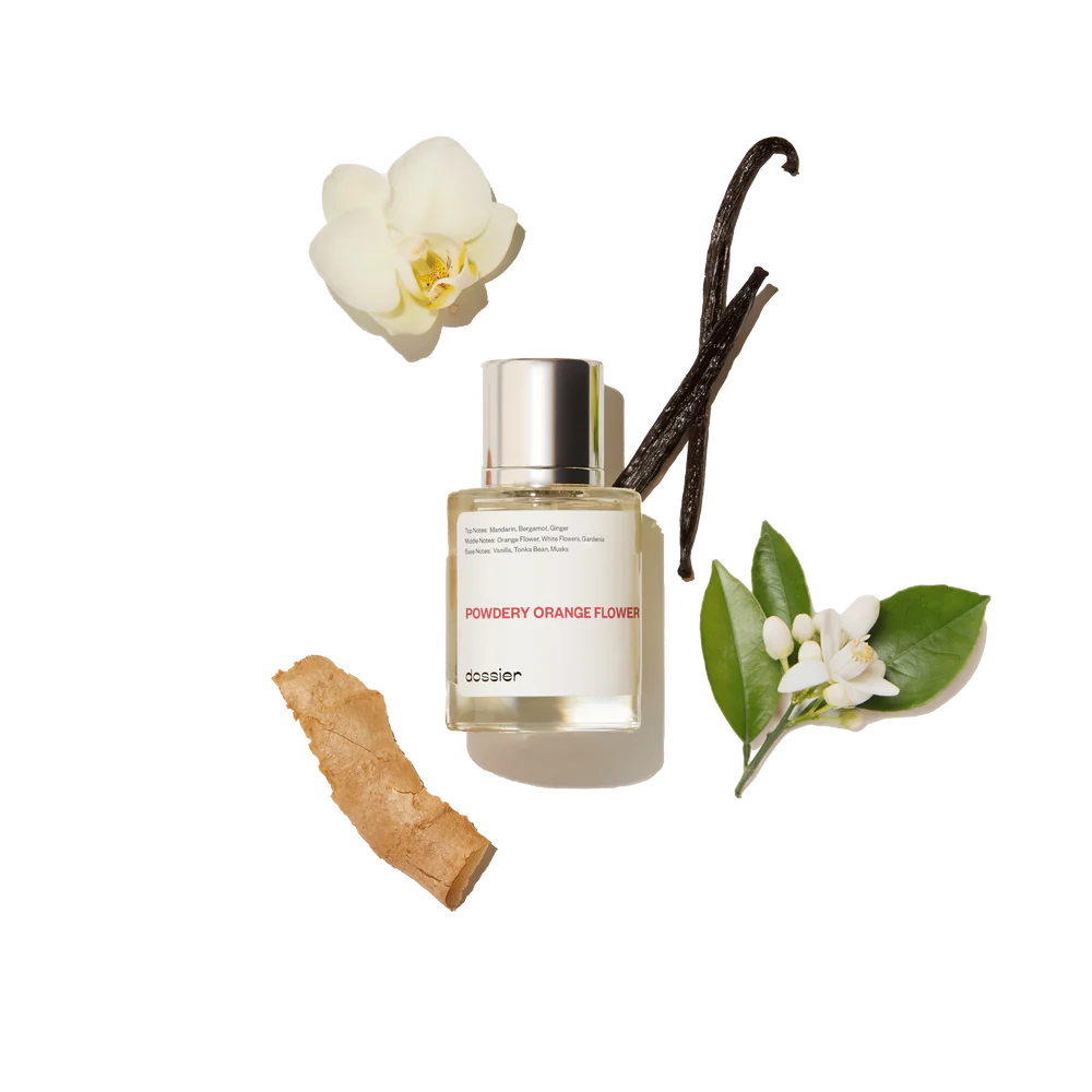 Powdery Orange Flower